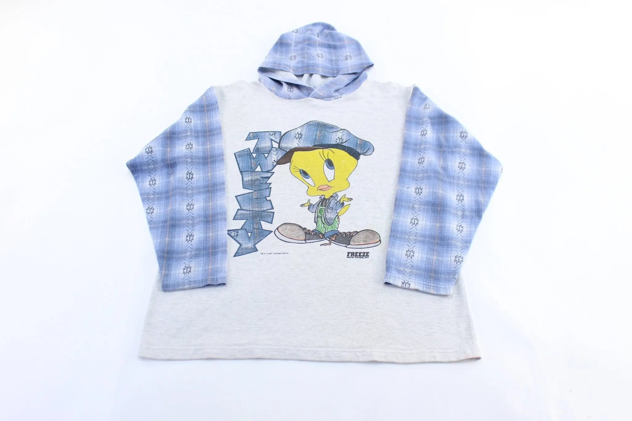 1994 Tweety Lightweight Pullover Hoodie