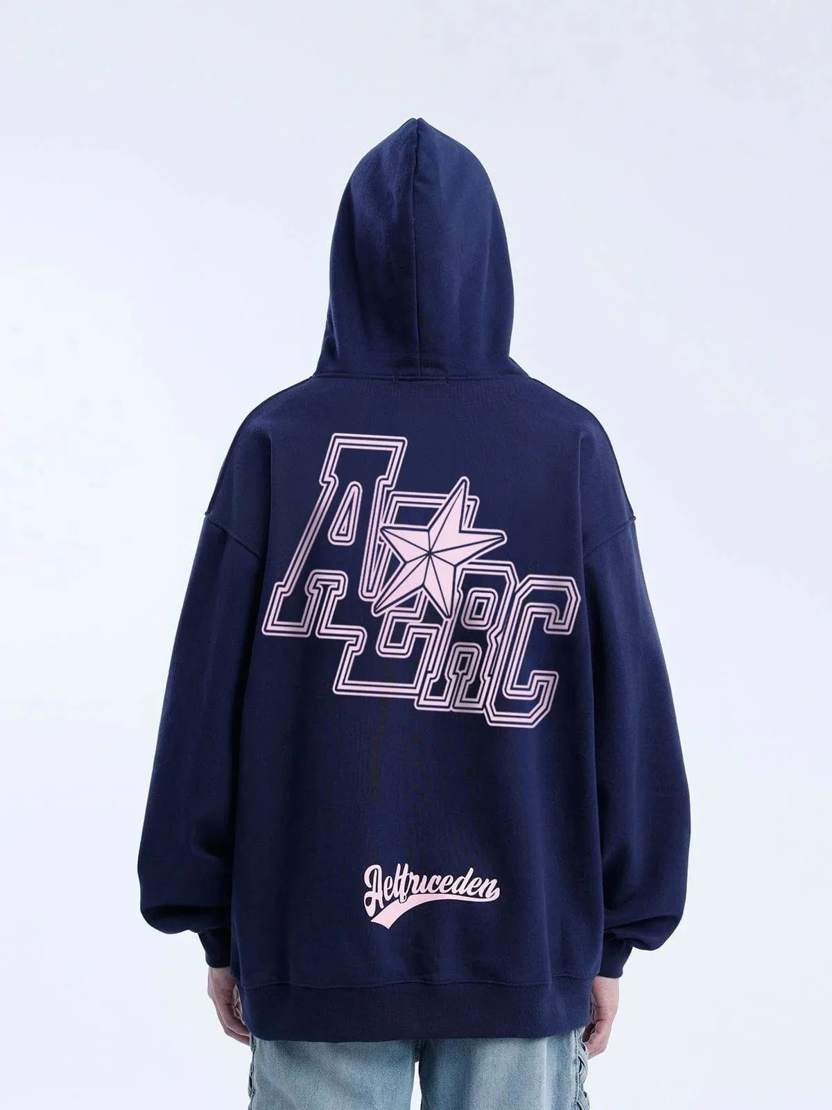Aelfric Eden Vintage Print Hoodie