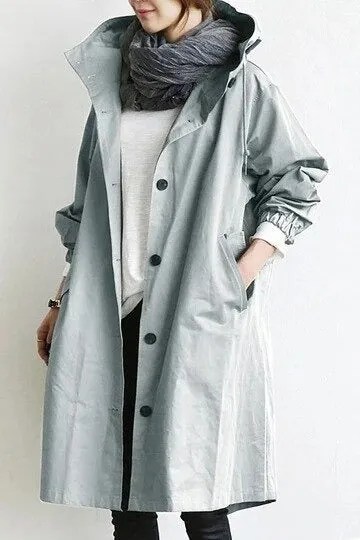Alma Water-Repellent Trench Coat