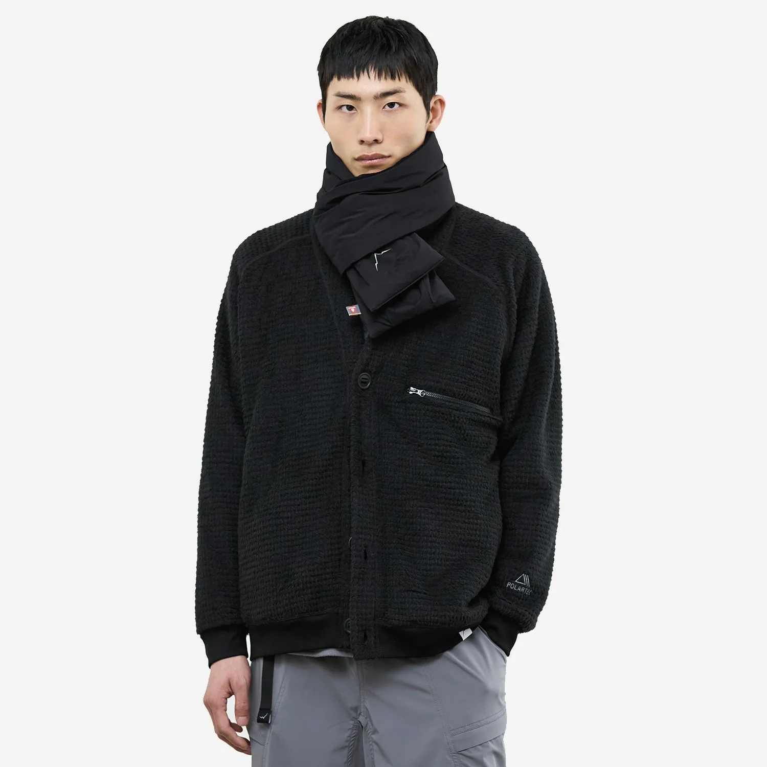 Alpha Direct Polartec Cardigan - Coffee (Olive)