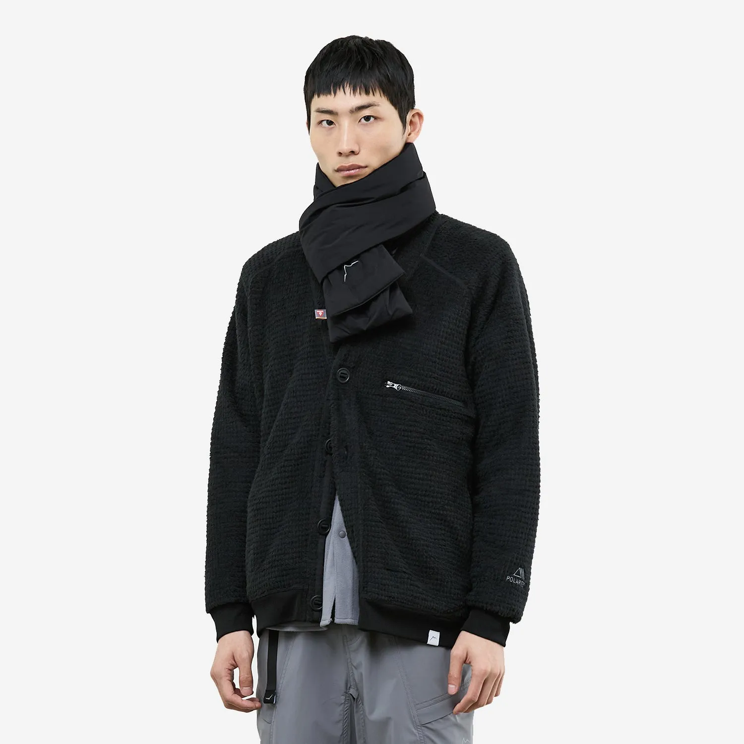 Alpha Direct Polartec Cardigan - Coffee (Olive)