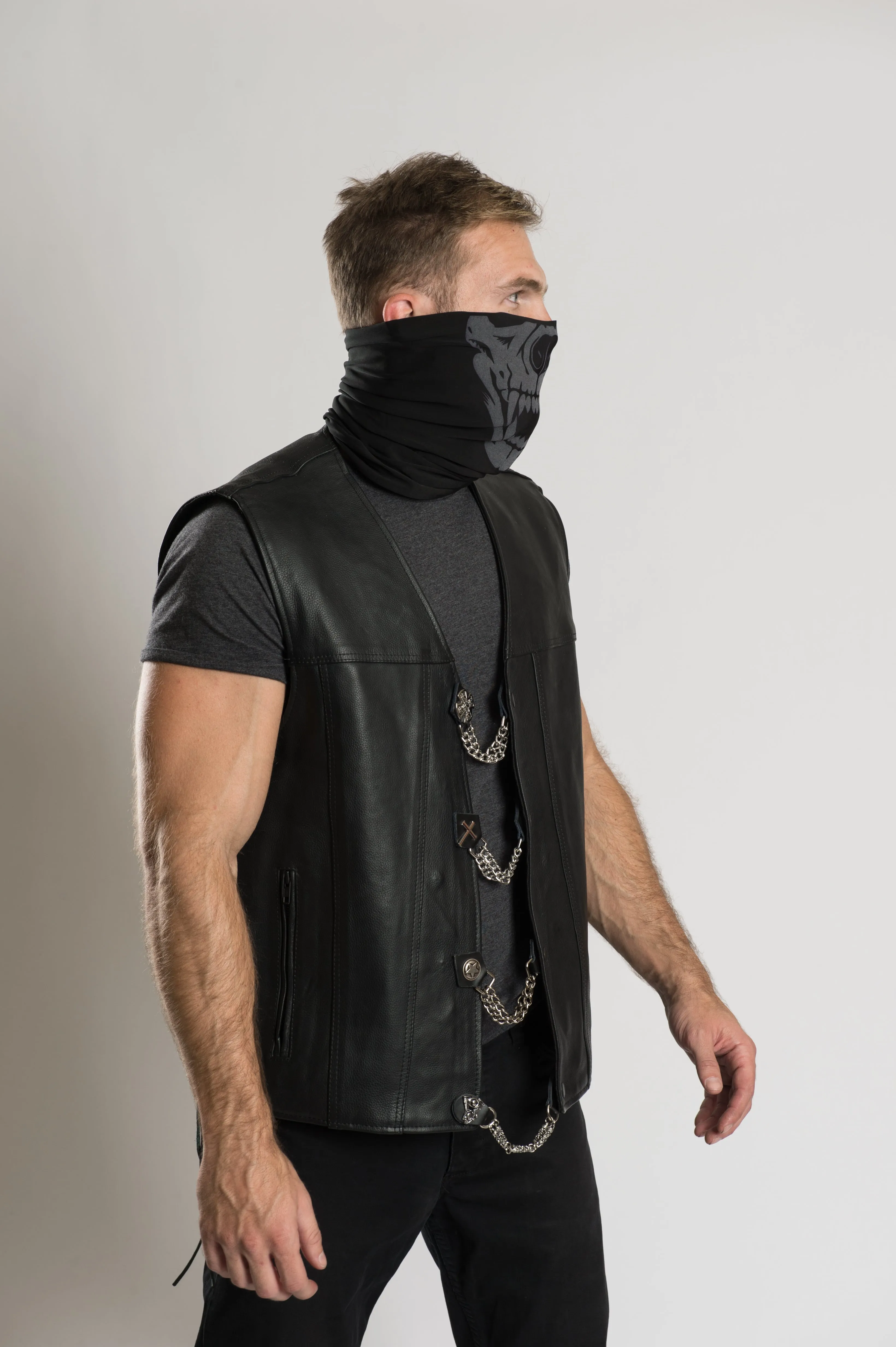 Animal Skull (Reflective Ink) Winter Weight EZ Tube