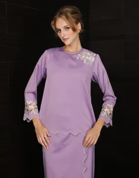 BAJU KURUNG KEDAH AIVEE (LILAC)