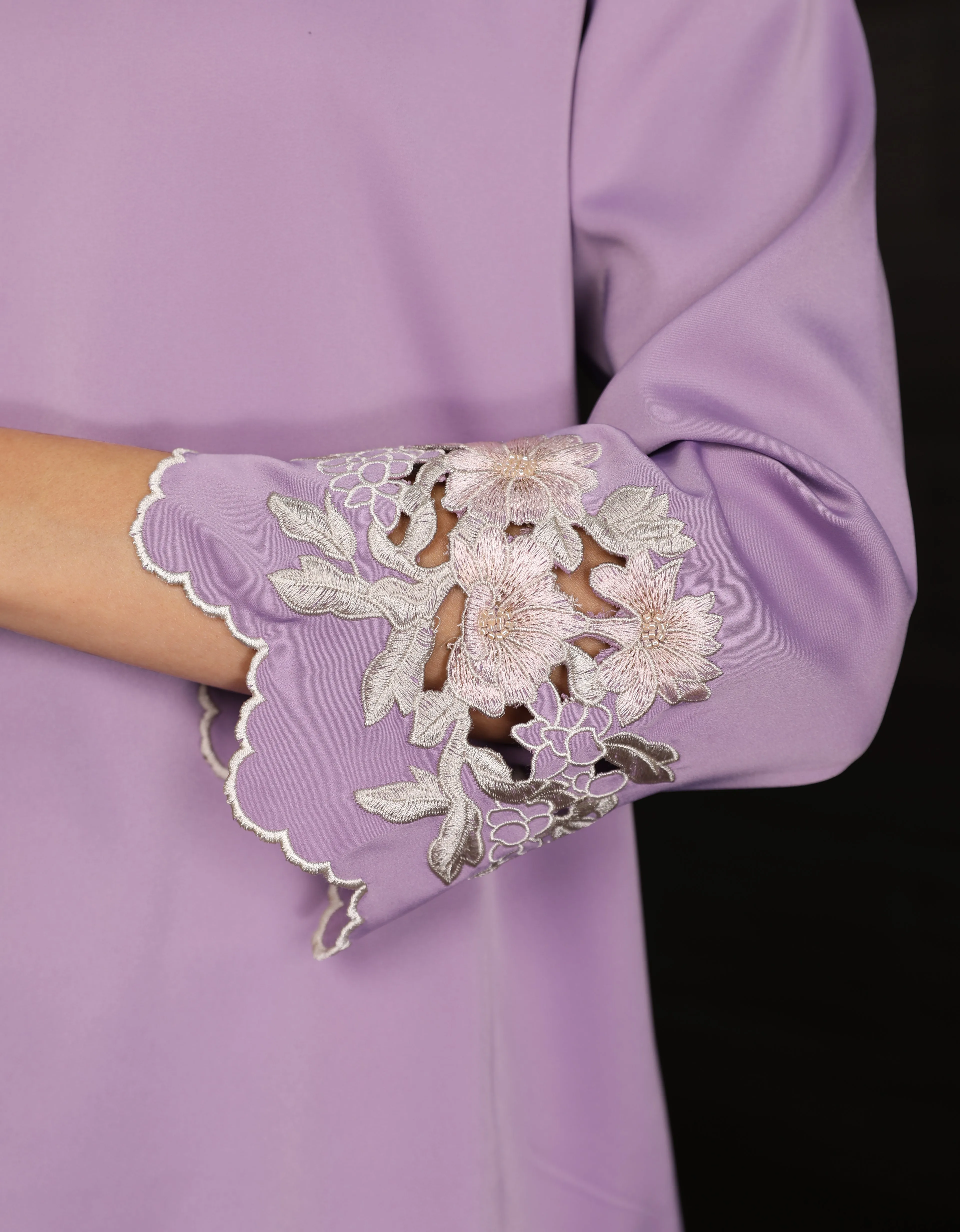 BAJU KURUNG KEDAH AIVEE (LILAC)