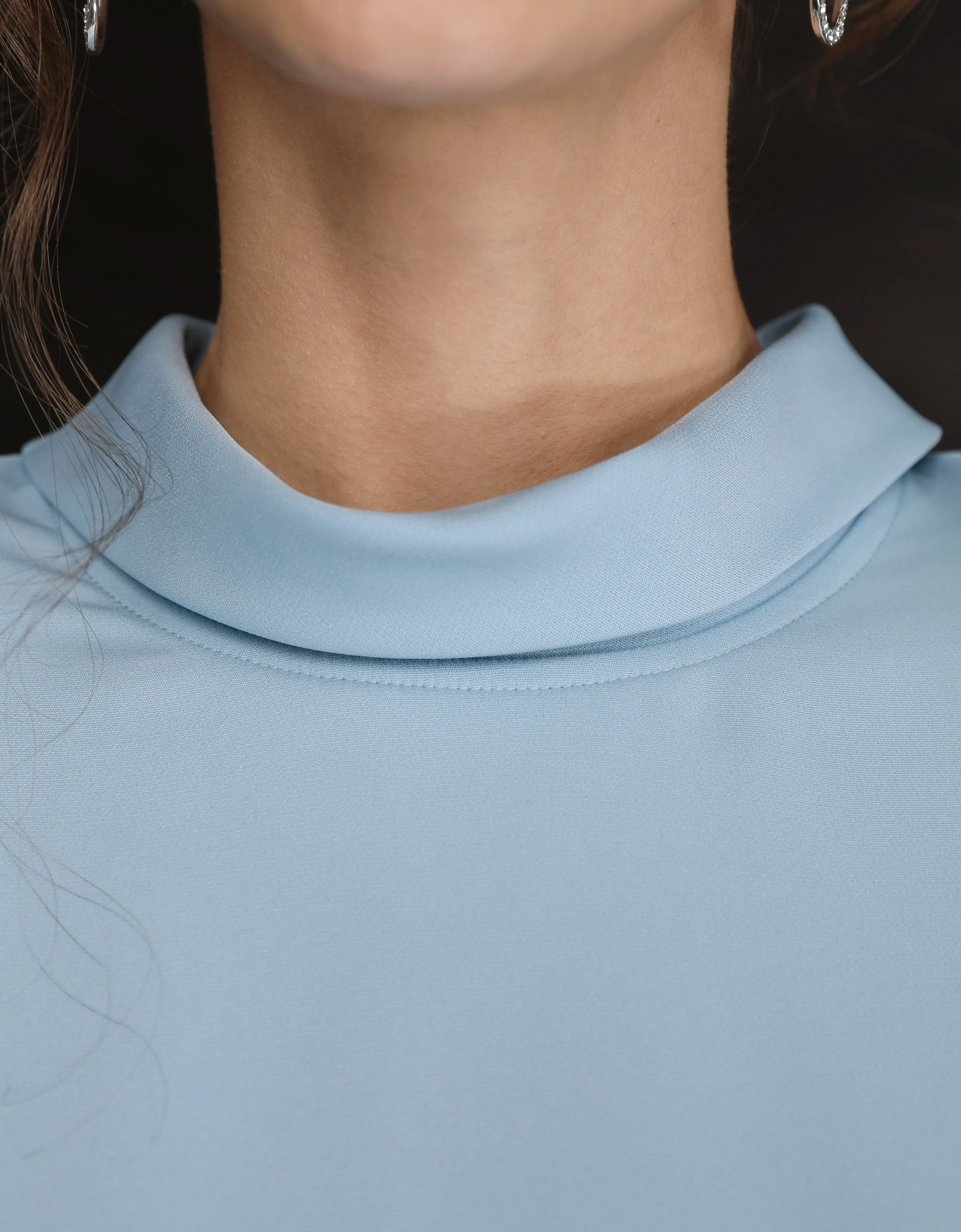 BAJU KURUNG KEDAH DOVIE (DUSTY BLUE)