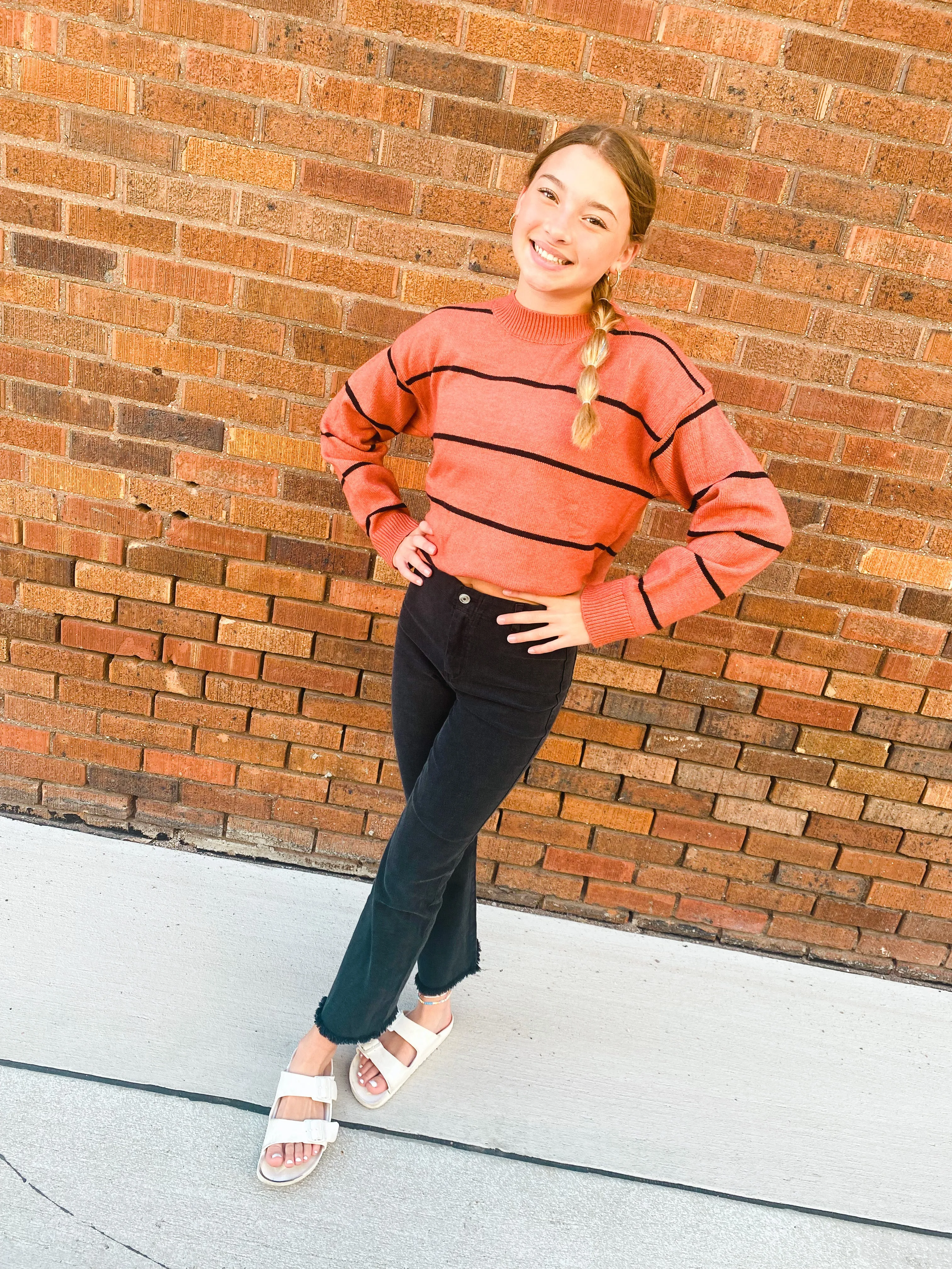 baked clay eunice sweater