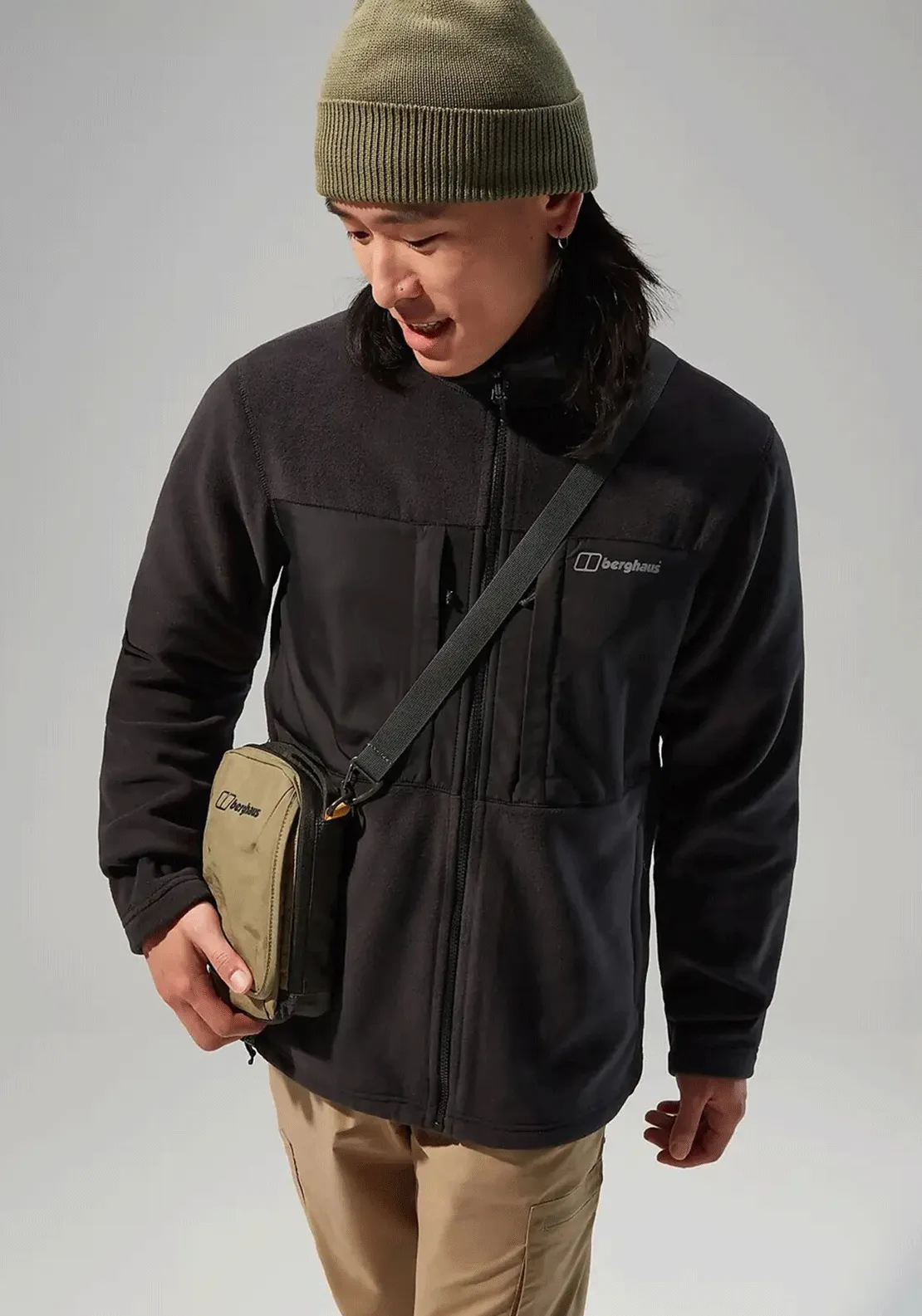 Berghaus Prism Guide InterActive Polartec Fleece Jacket, Black