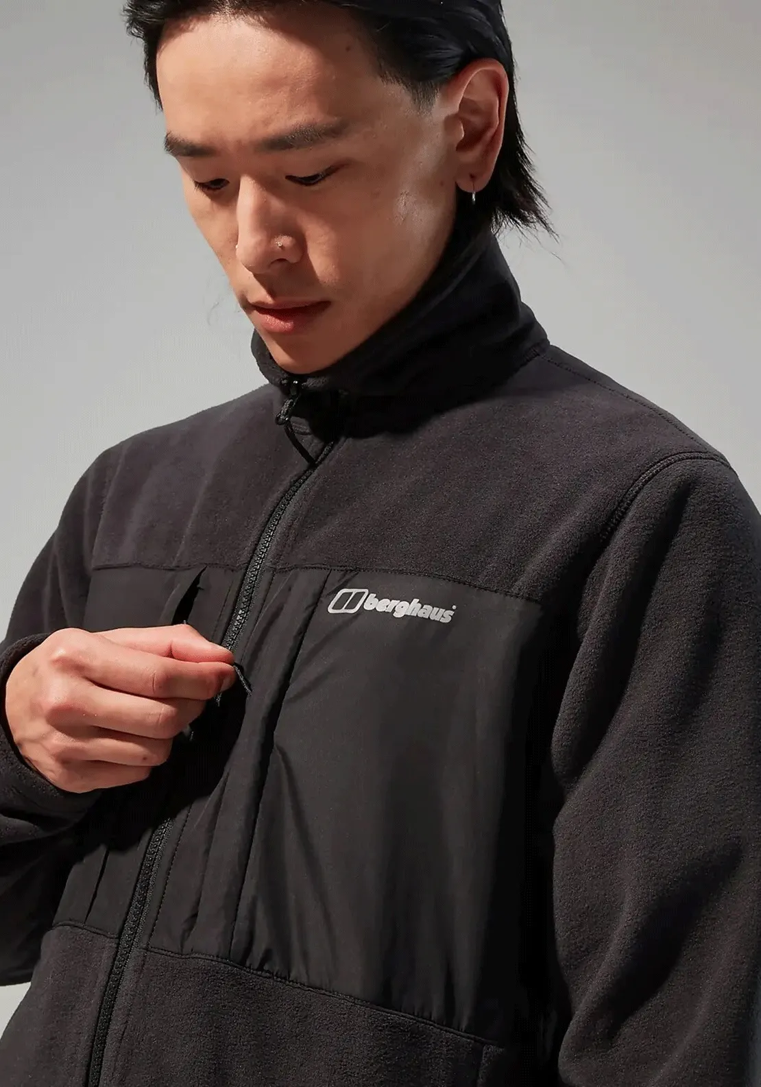 Berghaus Prism Guide InterActive Polartec Fleece Jacket, Black