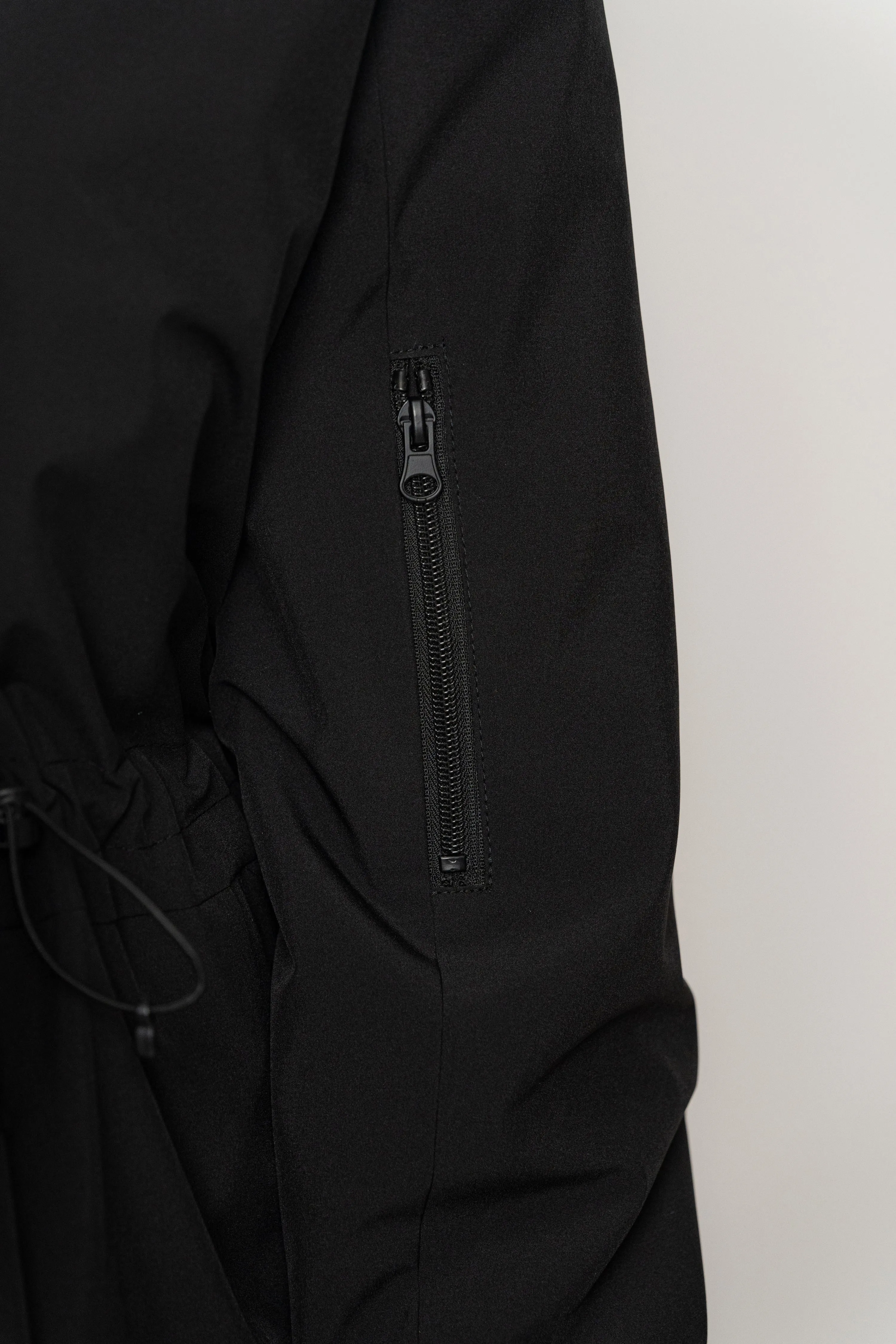 Black Polar Puffer Jacket