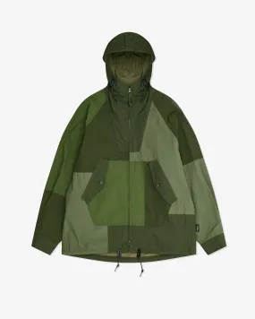 Comme des Garçons Homme - Men's Patchwork Parka - (Khaki Mix)