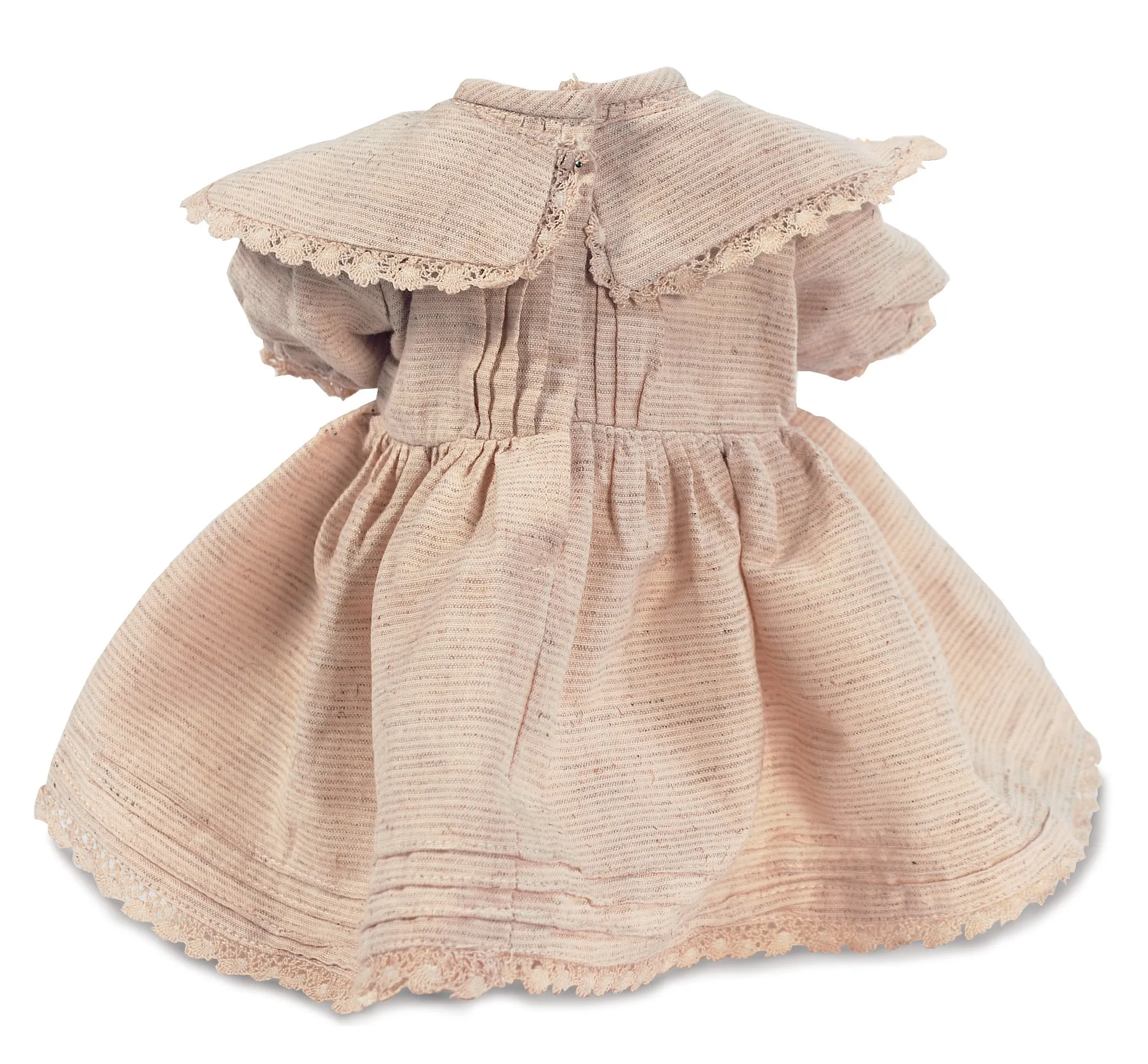 Cream Homespun Dress