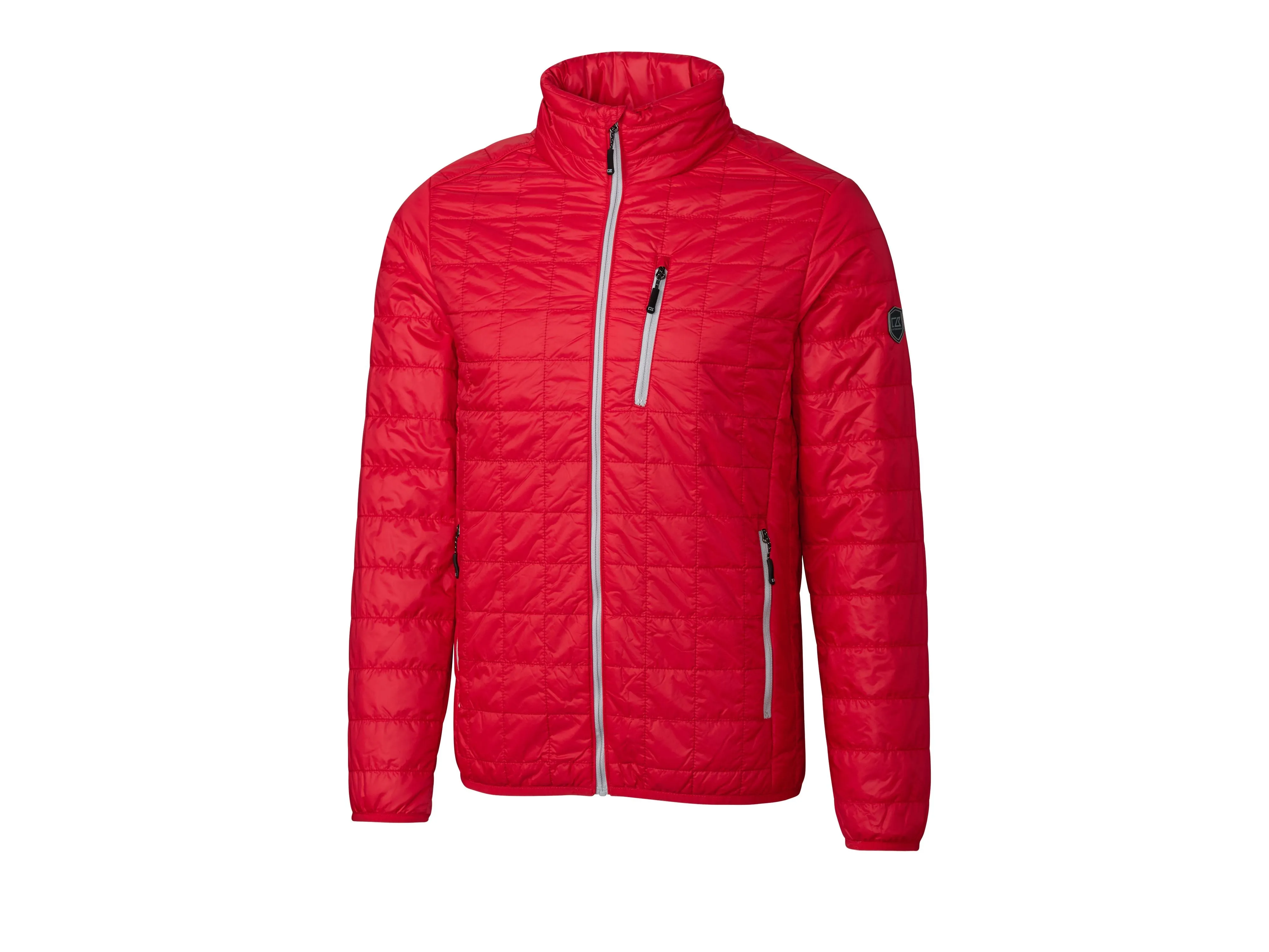 Cutter & Buck - Rainier PrimaLoft® Mens Eco Insulated Full Zip Puffer Jacket