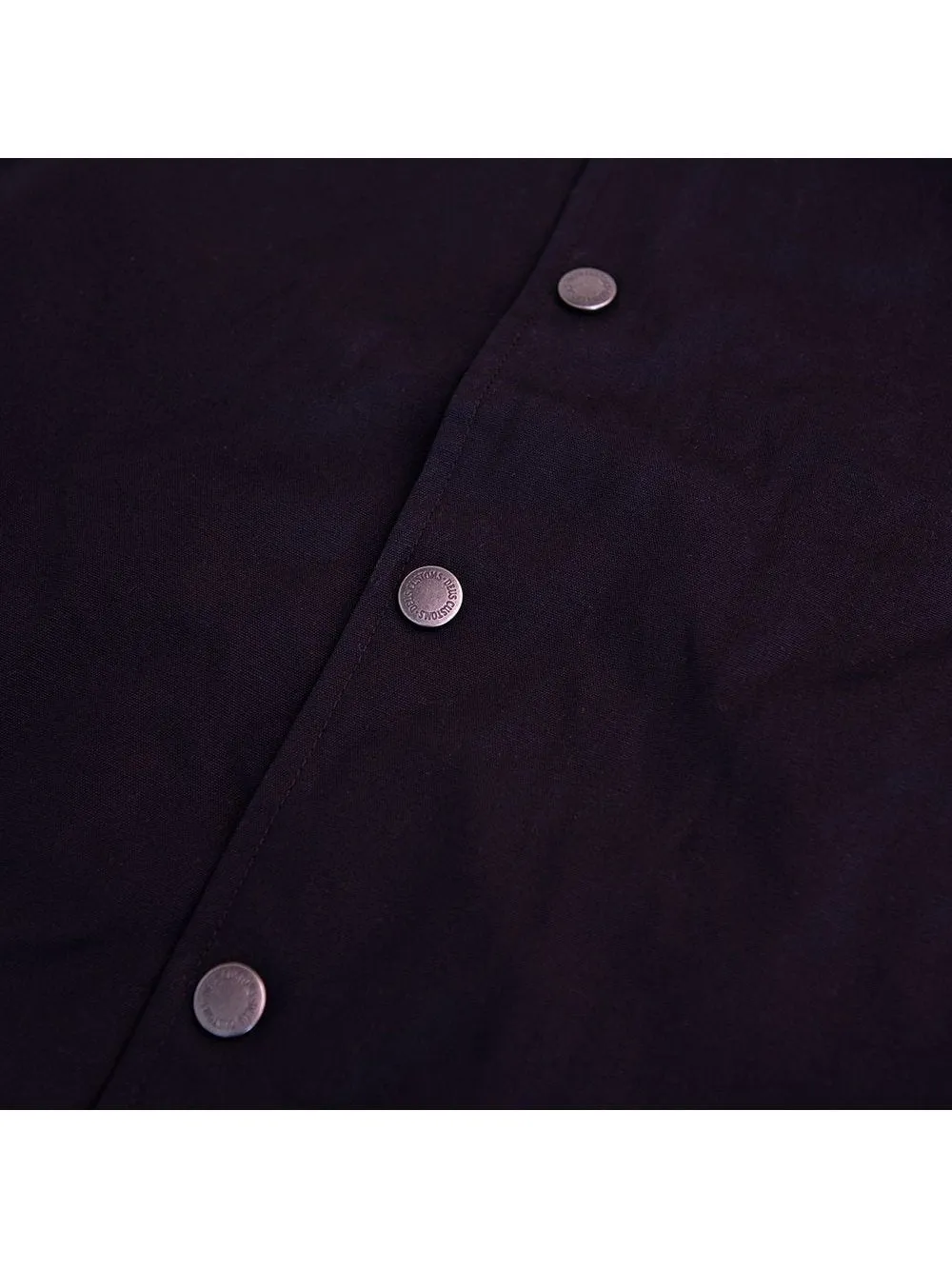Deus Men's Fortitude Coach Jacket Black DMW2061248