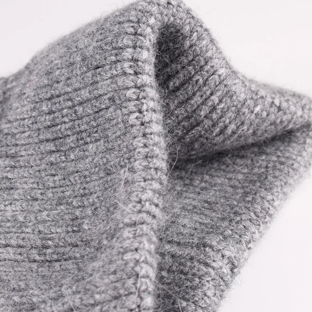 FURTALK Kids Winter Yarn Pom Pom Hat Twist Pattern  Drop Shipping CH004