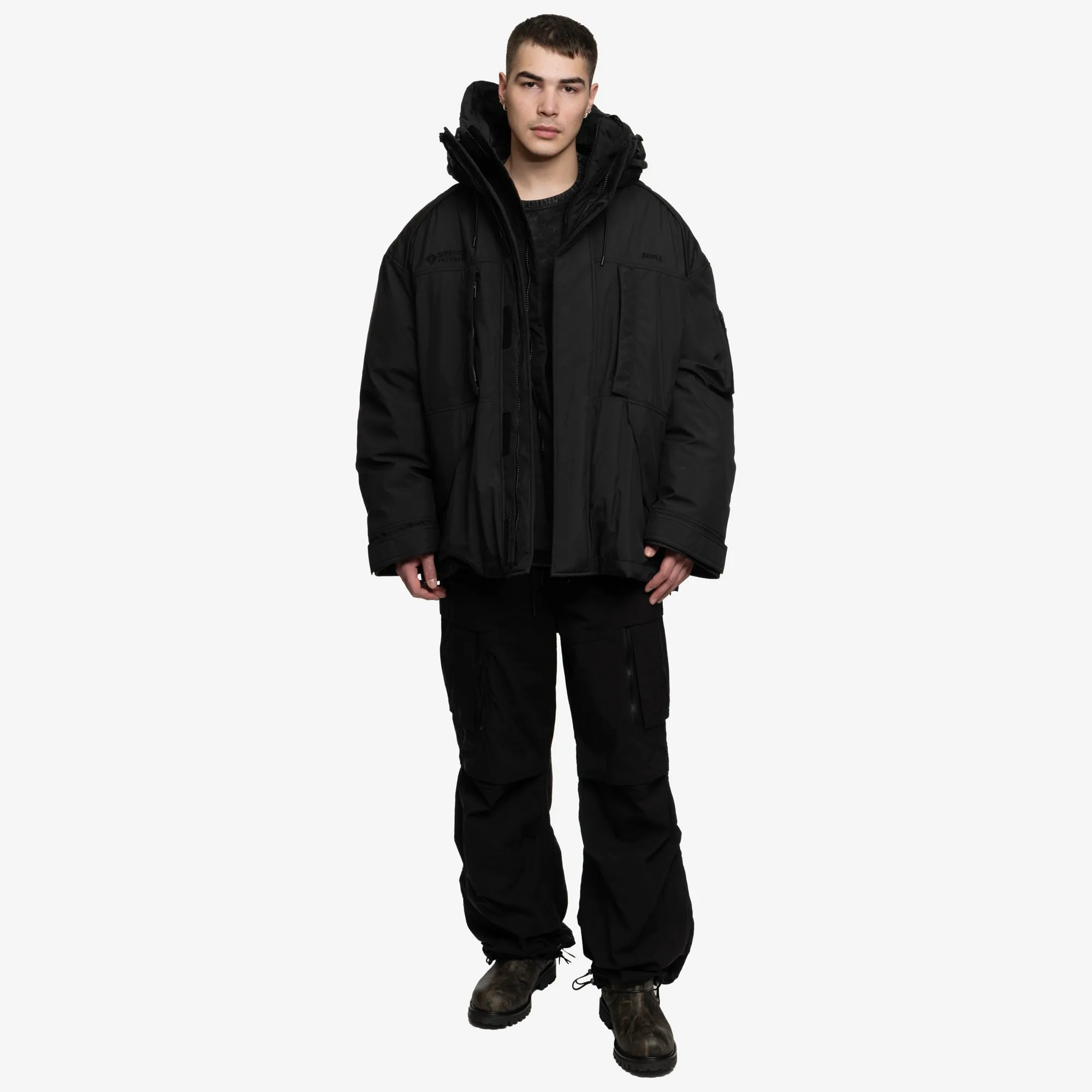 Goretex Mid-Length Down Parka