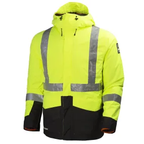 Helly Hansen Men's High Visibility Yellow/Charcoal Oslo H2 Flow CIS Jacket with CSA