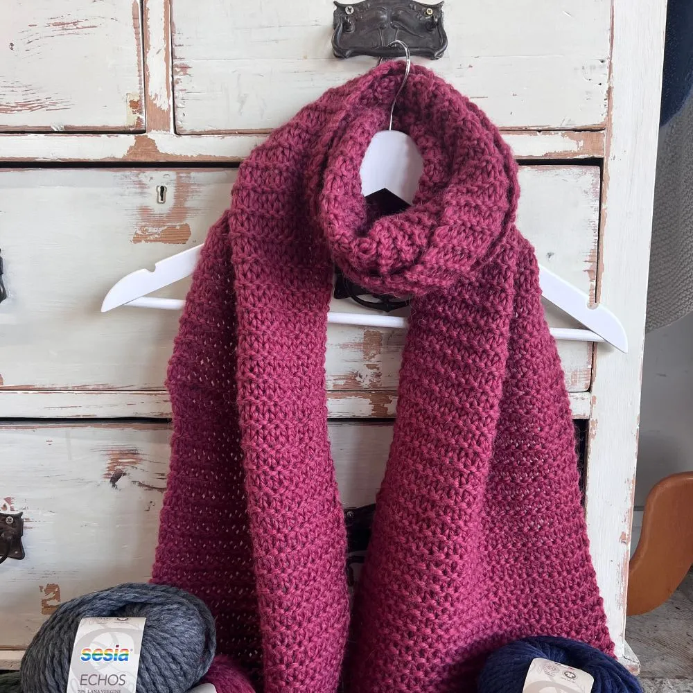 Knit In A Night Scarf - Knit Kit
