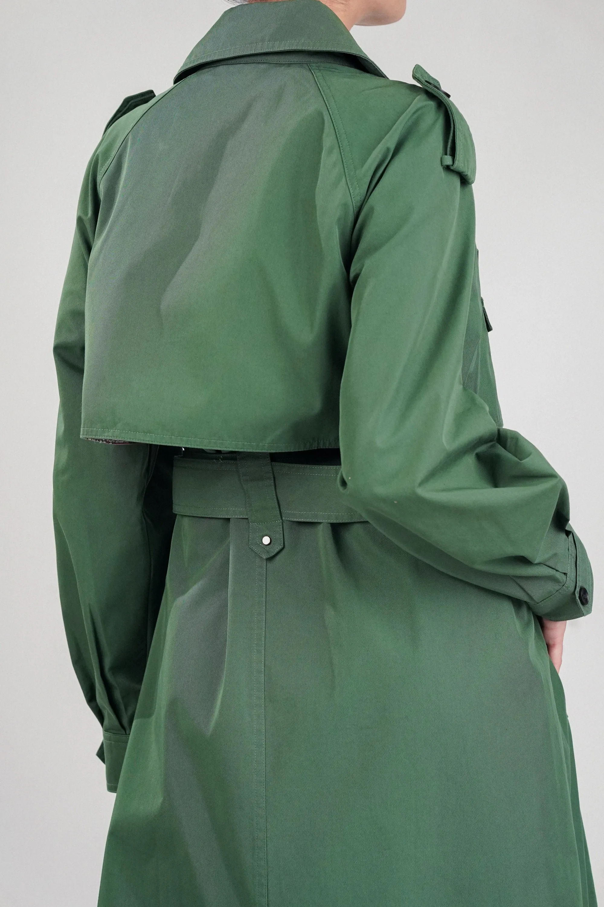 Luxe Ivy Long Trench Coat