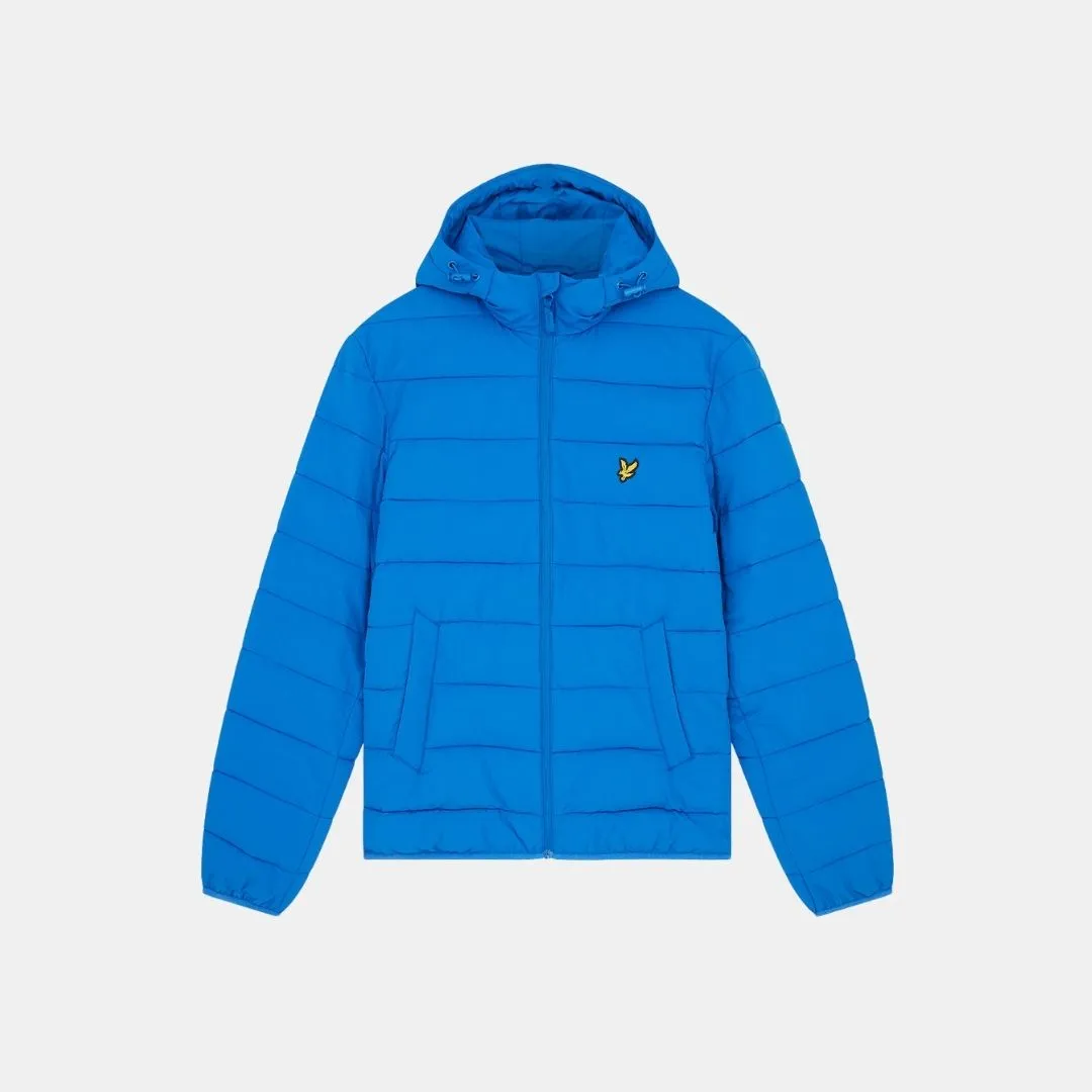Lyle & Scott Lightweight Puffer Jacket Bright Blue