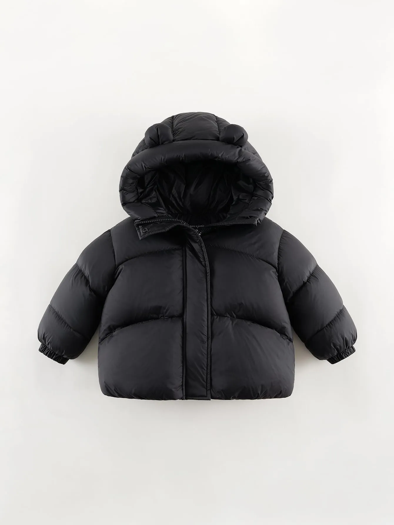 MARC & JANIE Girls Ultralight Zipper Hooded Down Parka 241197