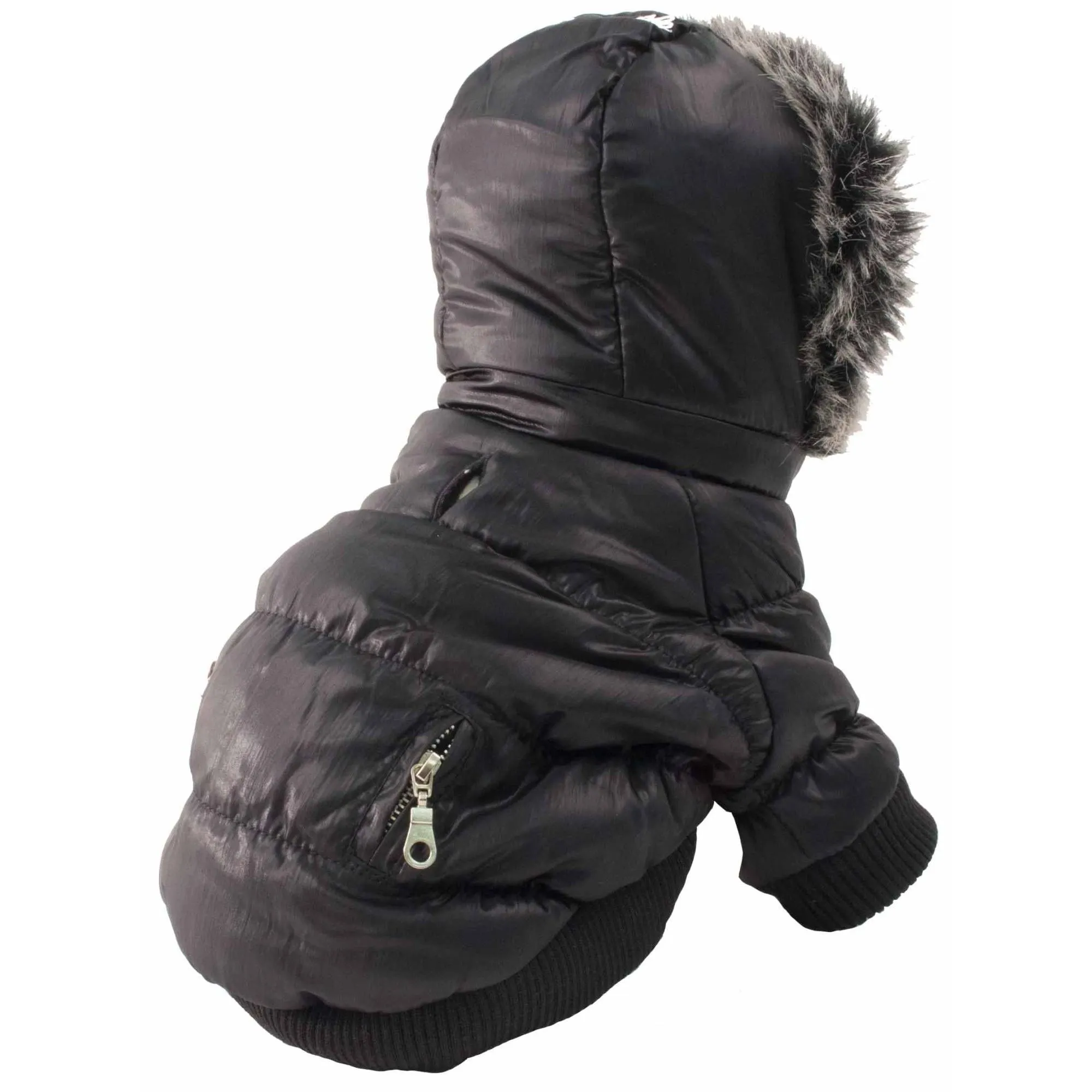 Metallic Pet Parka Coat Extras