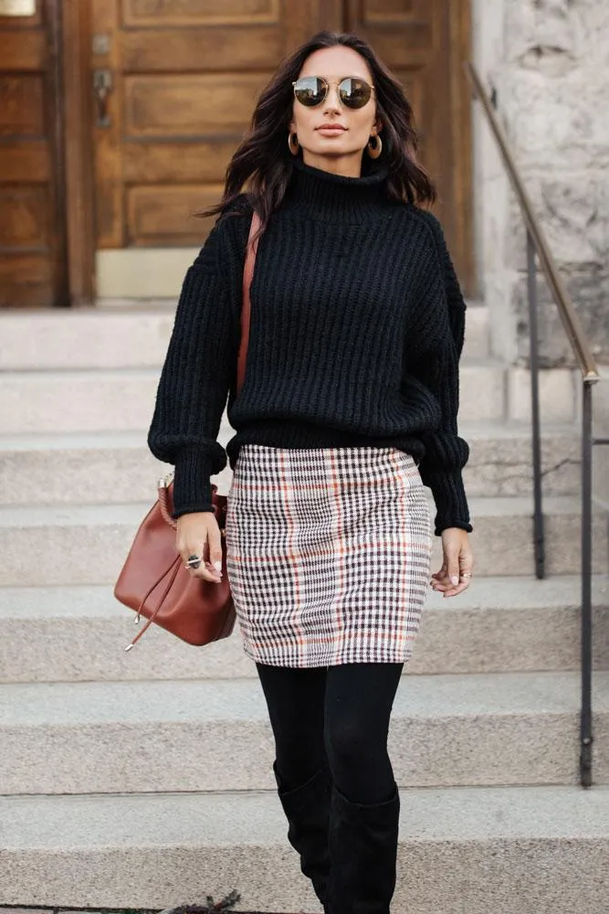 Molly Plaid Mini Skirt