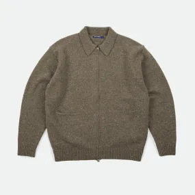 NEITHERS - Gardener Collar Neck Cardigan Olive