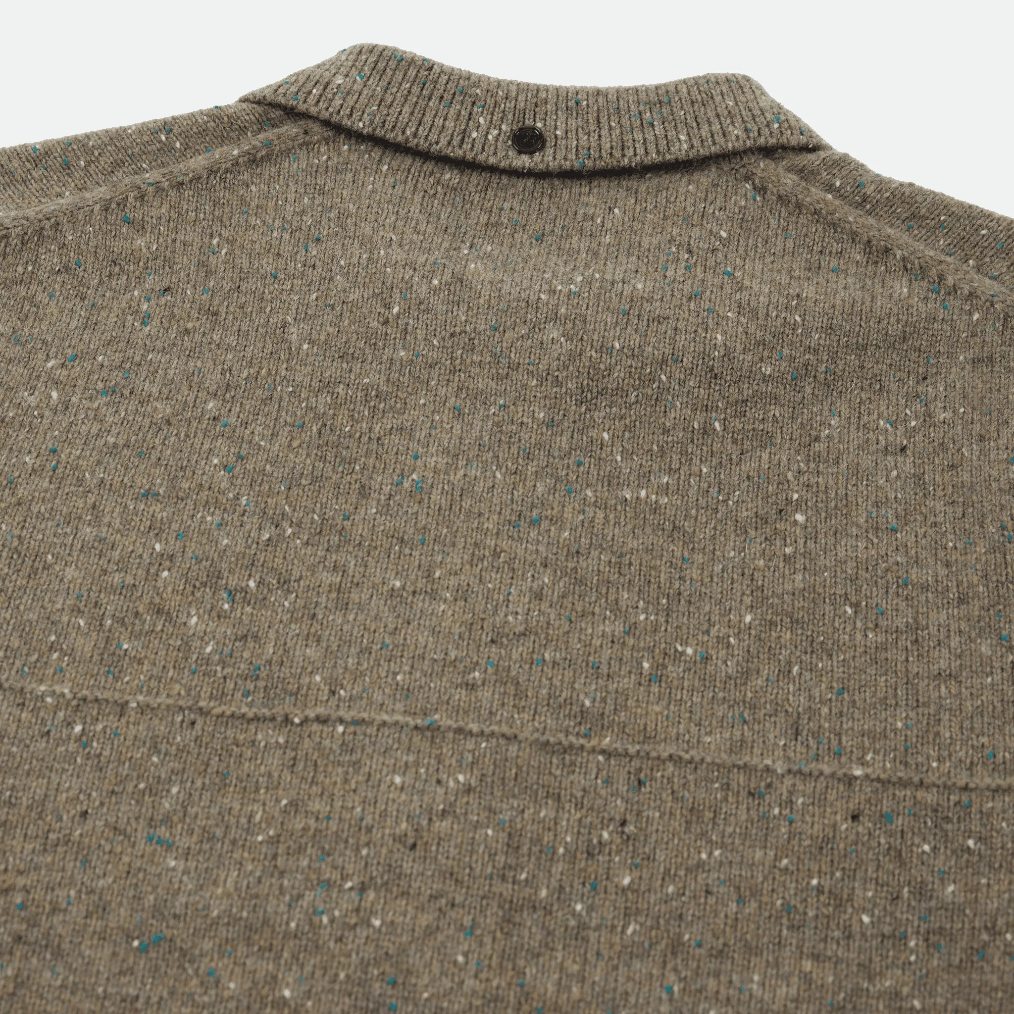 NEITHERS - Gardener Collar Neck Cardigan Olive