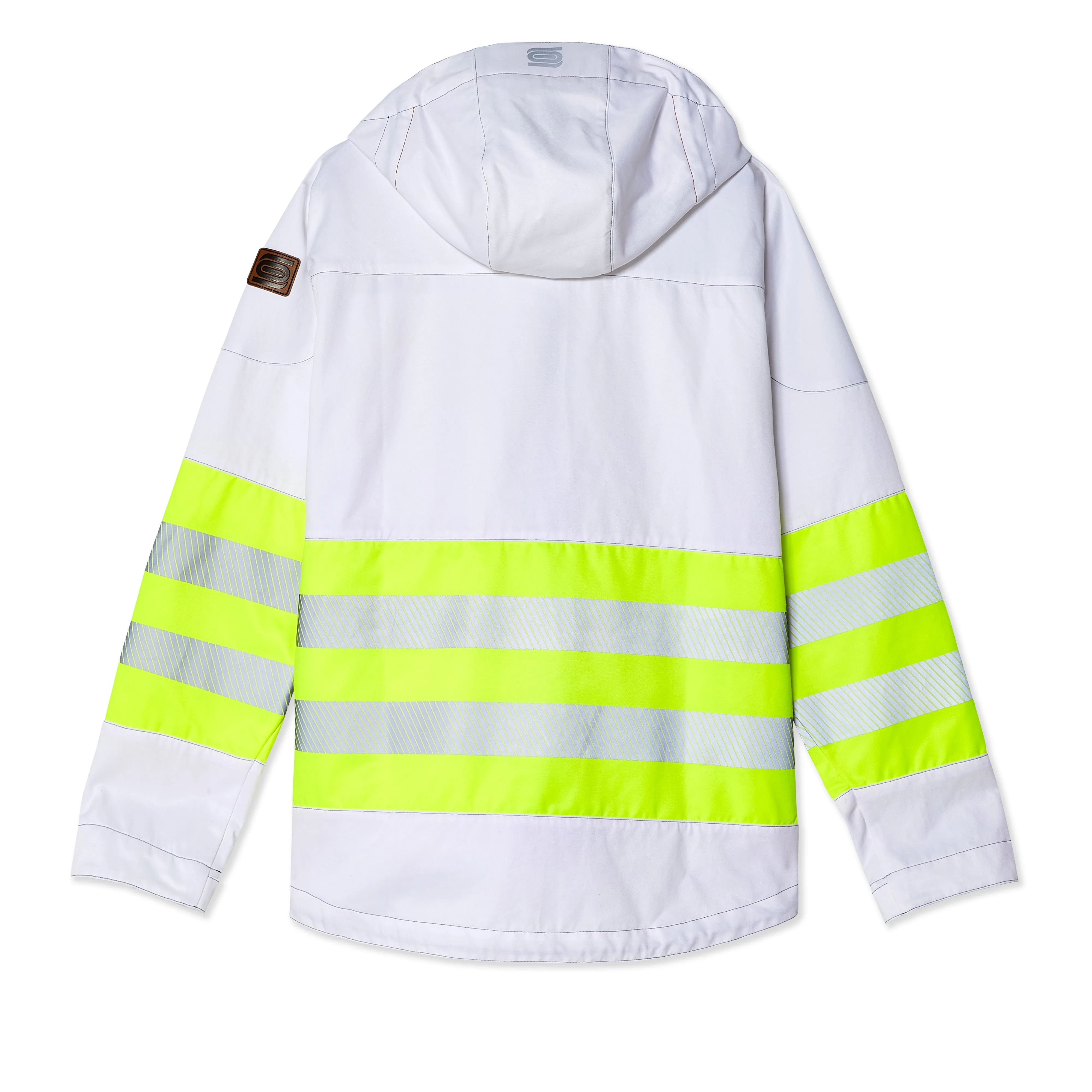 Olly Shinder - Men's Hi Vis Jacket - (White)