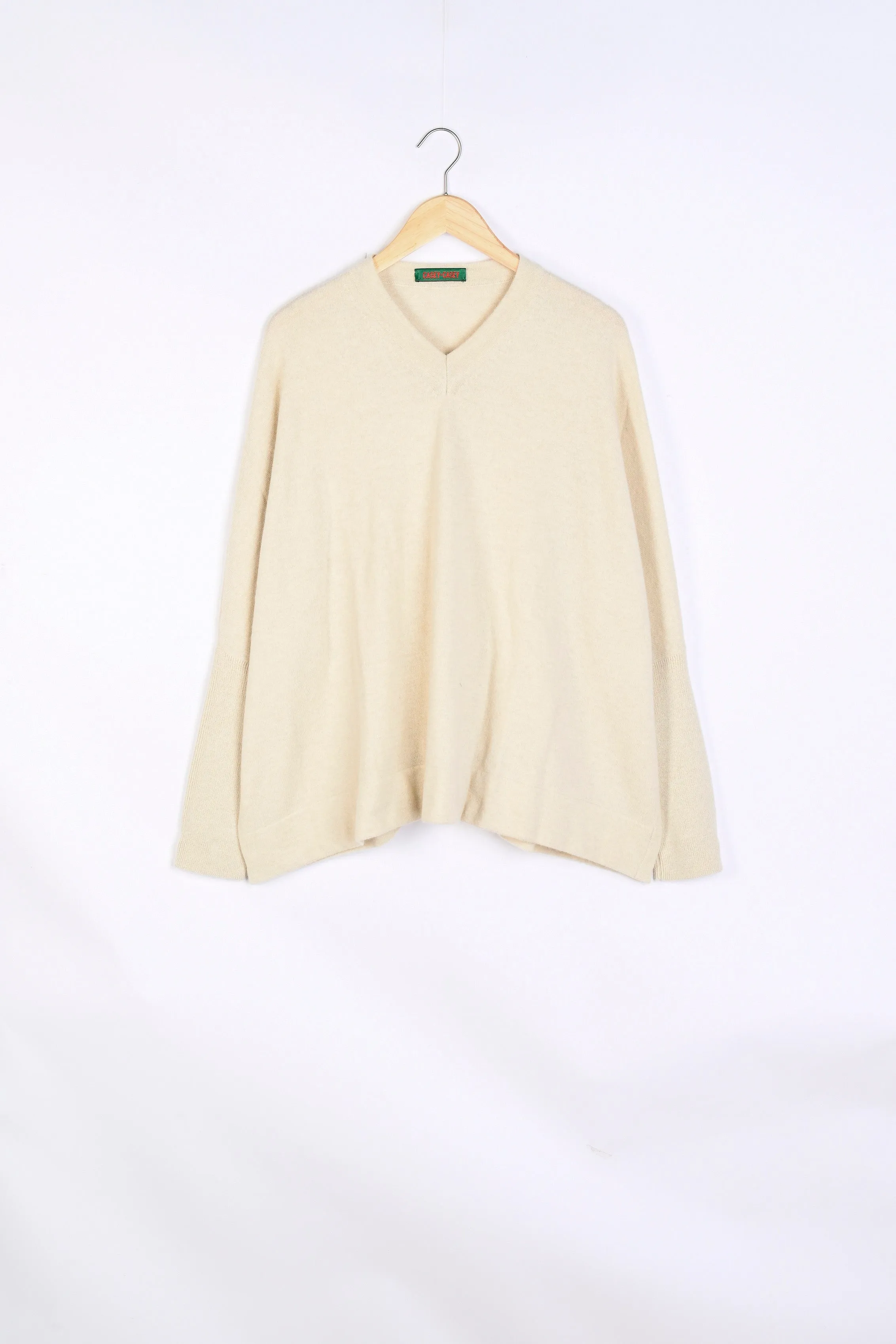 PULLOVER WOMEN - WOOLANG - NATURAL