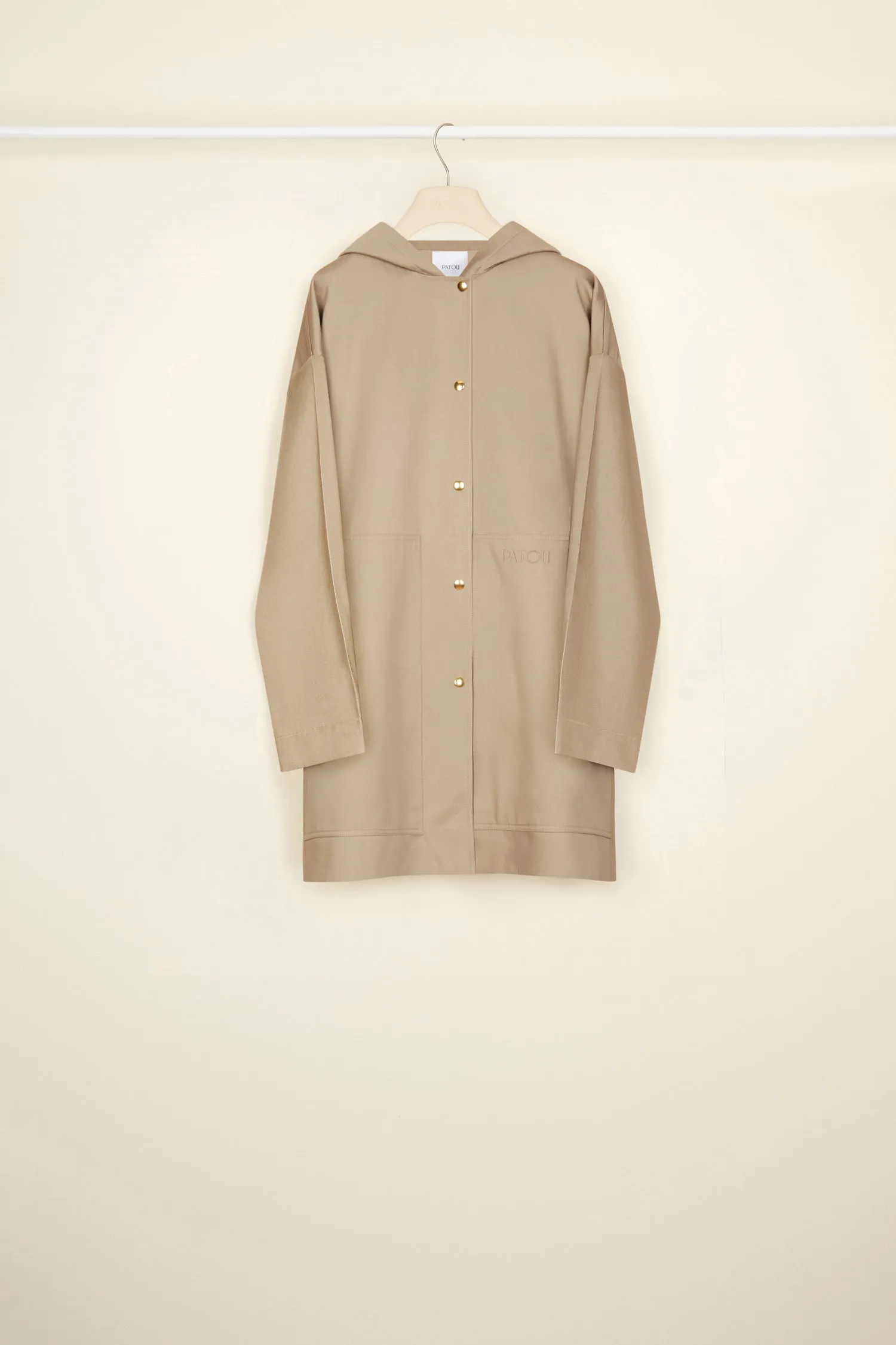 Puss in Boots oversized parka in organic cotton