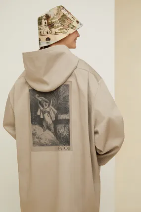 Puss in Boots oversized parka in organic cotton