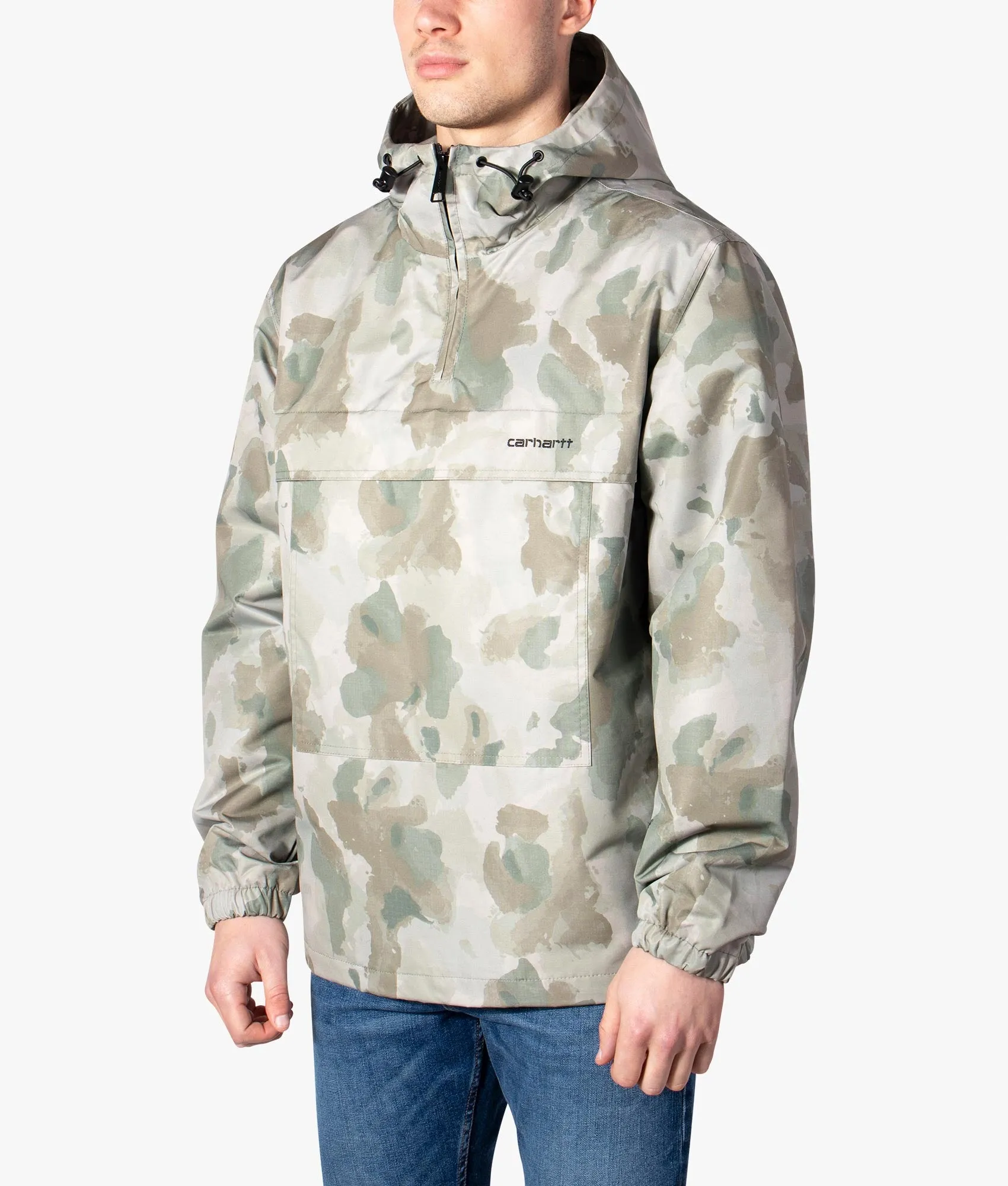 Relaxed Fit Lightweight Windbreaker Pullover