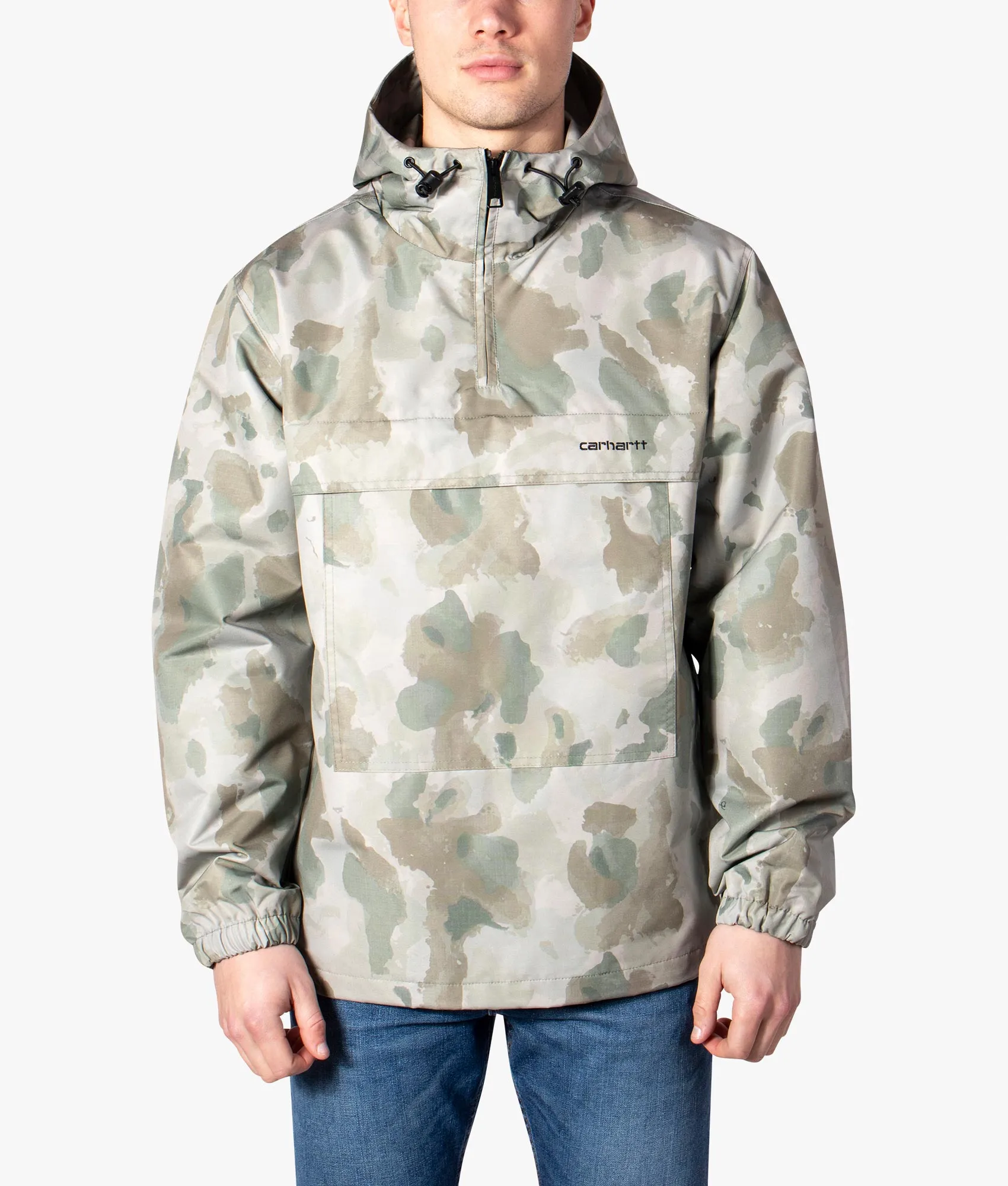 Relaxed Fit Lightweight Windbreaker Pullover