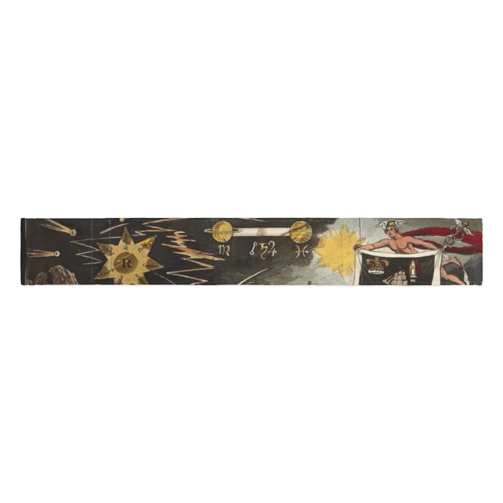 Scarf AL BLUE DESIGNED ART
