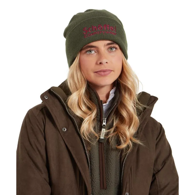 Schoffel Exeter Beanie Hat - Forest