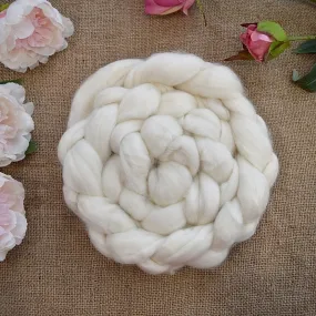 Tasmanian Merino Wool Combed Top Superfine Non Mulesed 18.5 micron 1 Kilo