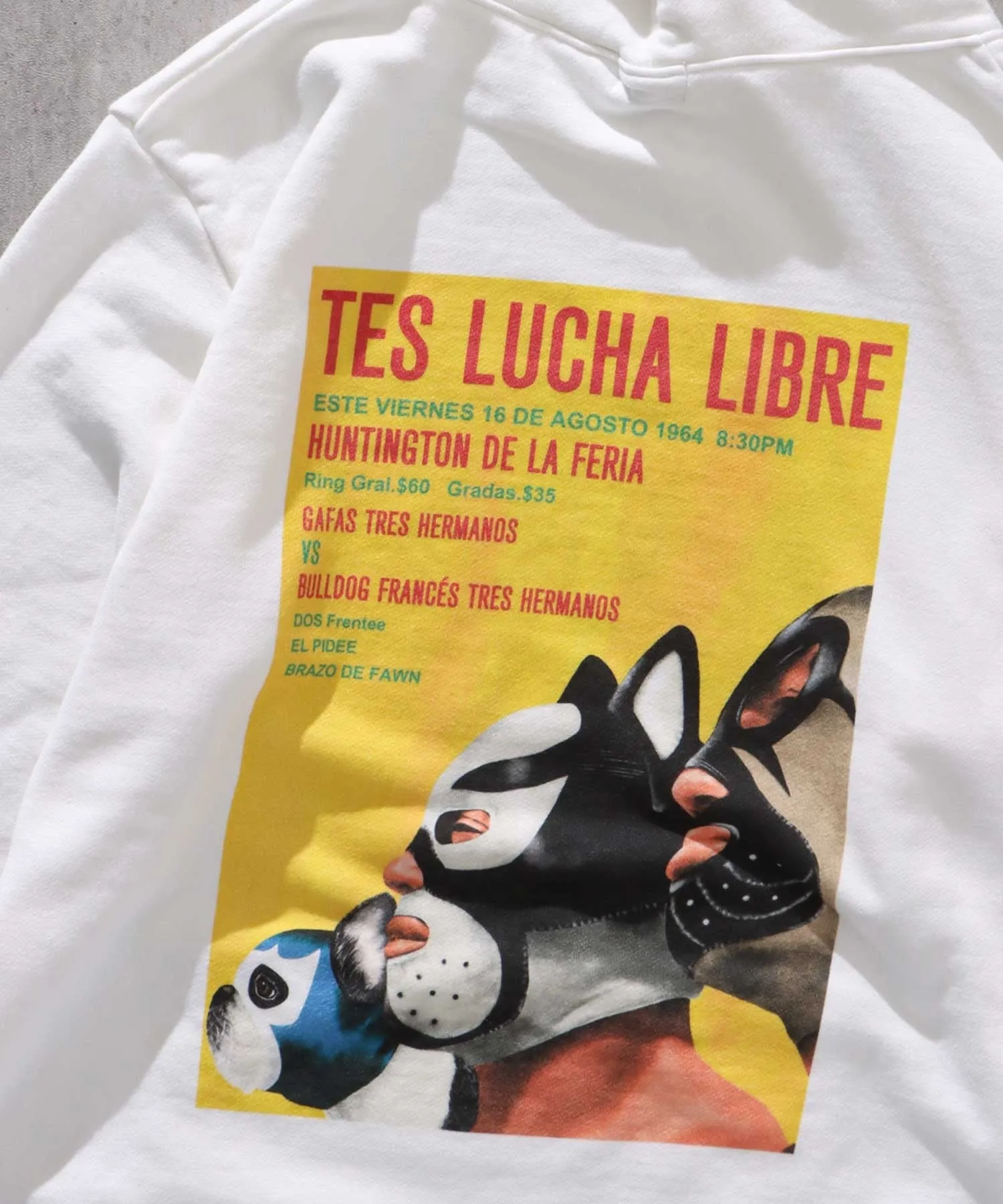 TES LUCHA LIBRE SWEAT PARKA / スウェットパーカー
