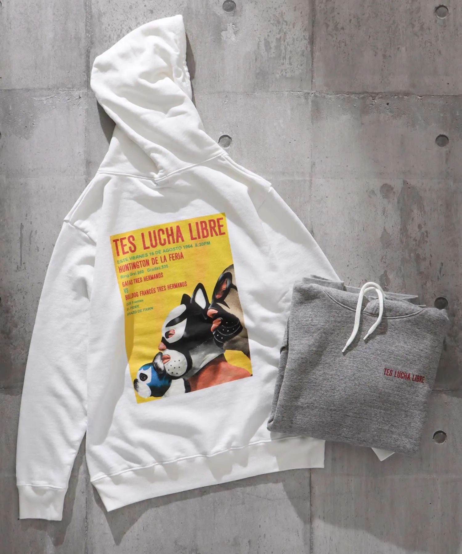 TES LUCHA LIBRE SWEAT PARKA / スウェットパーカー