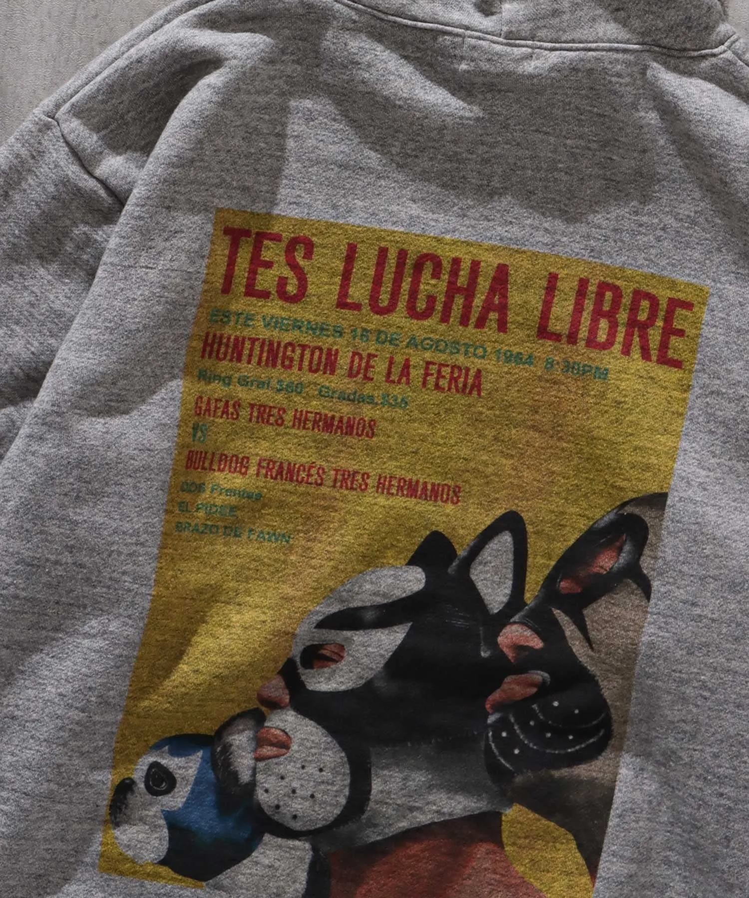TES LUCHA LIBRE SWEAT PARKA / スウェットパーカー