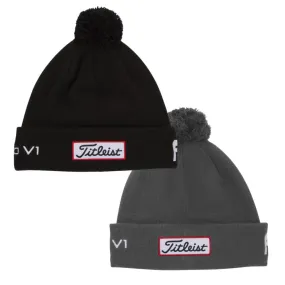 Titleist Tour Pom Pom Golf Beanie Hat 2024