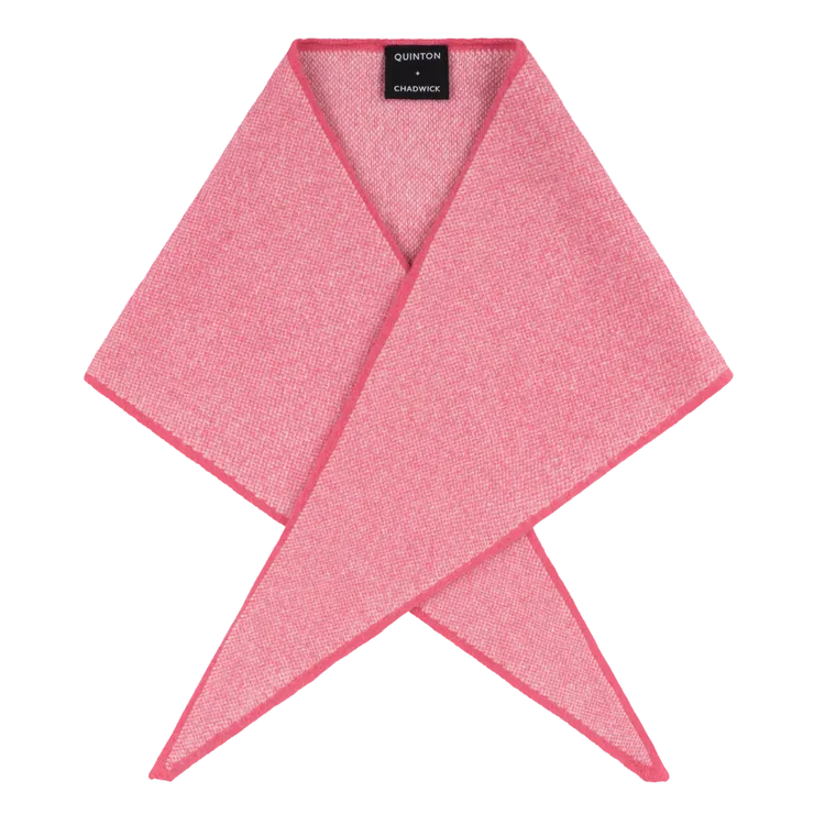Triangle Scarf - Nougat Pink