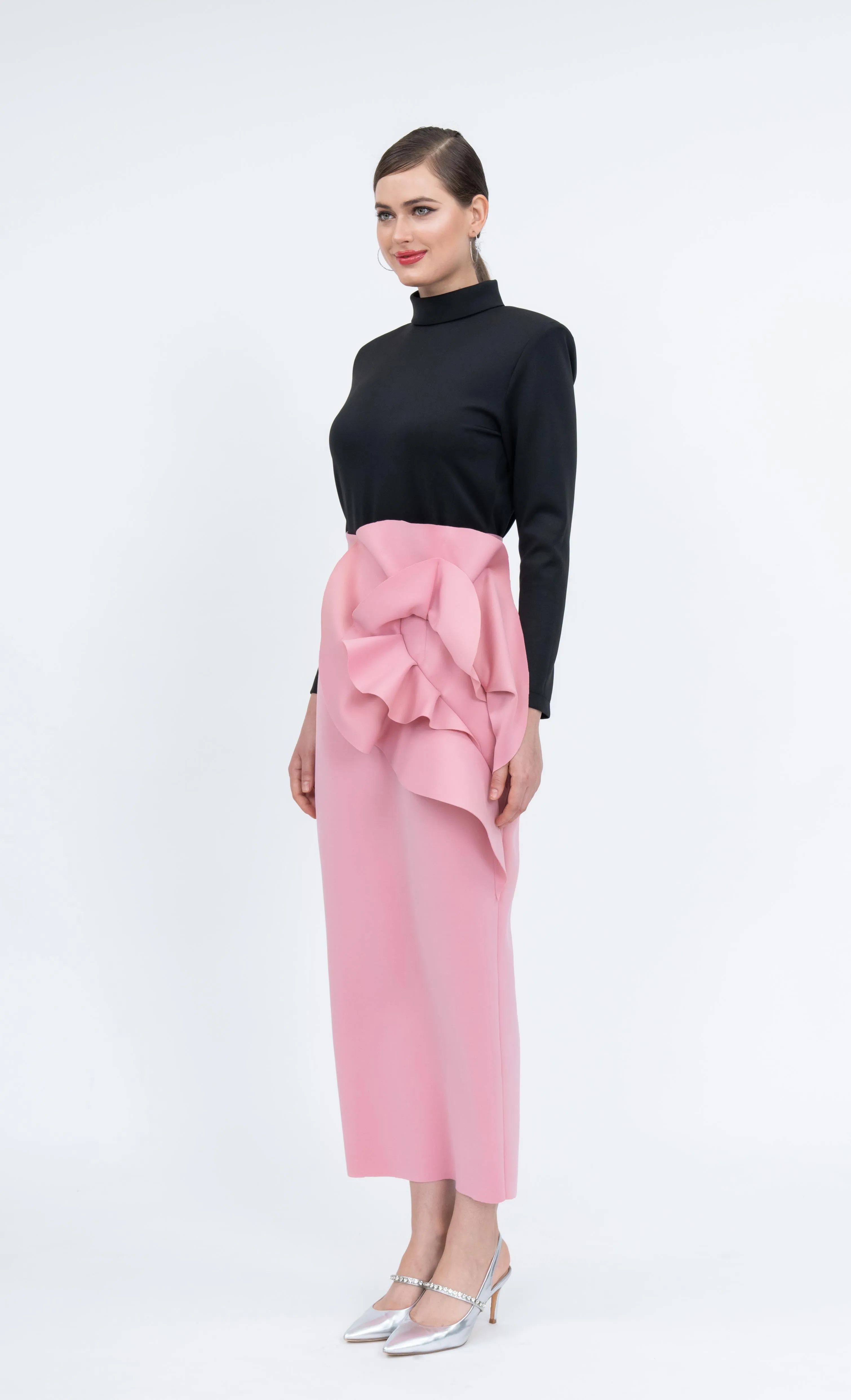 Vera Skirt in Bridal Rose