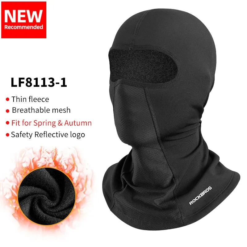 Winter Cycling Mask Fleece Thermal Keep Warm Windproof Cycling Face Mask Balaclava Ski Mask Fishing Skiing Hat Headwear
