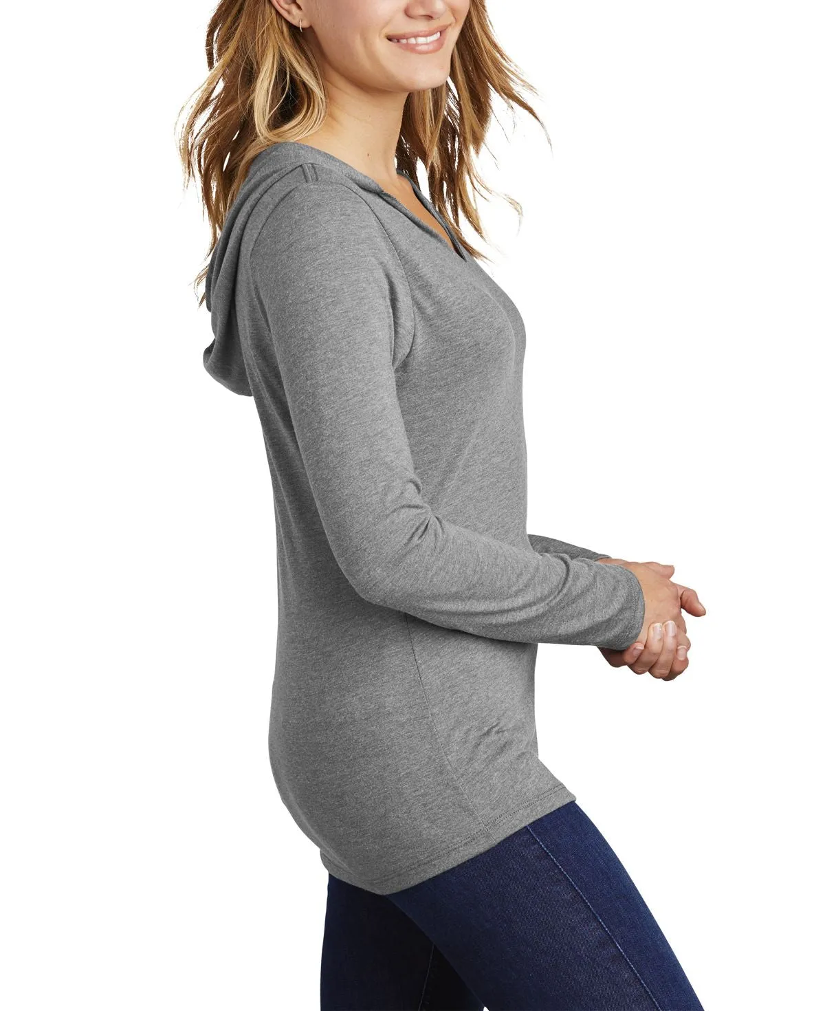 Women's Lightweight Long Sleeve Pullover Hoodie