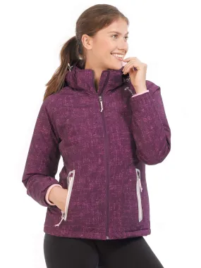 Women's Plus Size Crest Softshell Puffer Jacket